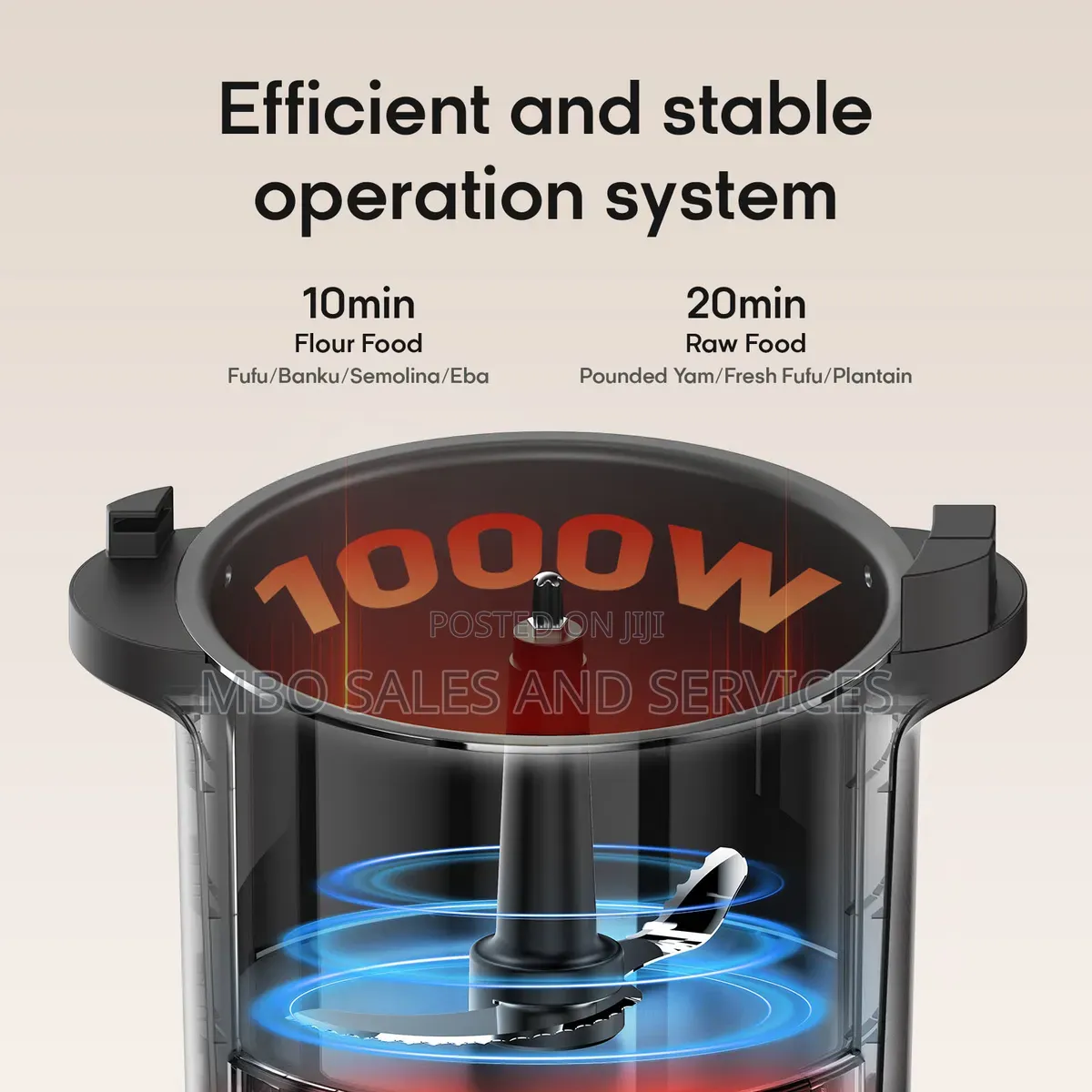 All Purpose Syinix Swallow Maker Eco Plus 6l | Automatic Fufu Machine