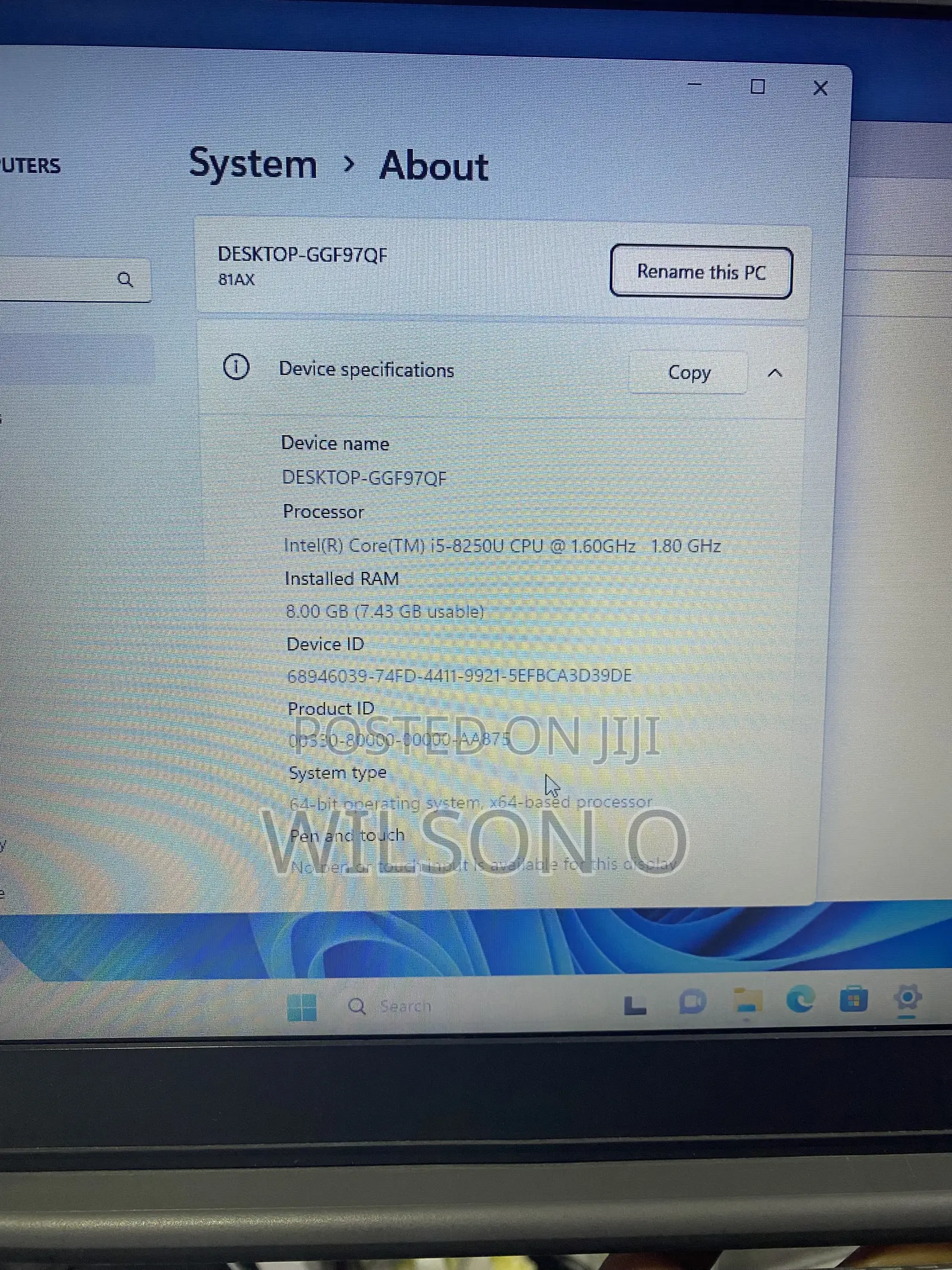 Laptop Lenovo Ideapad 3 8GB Intel Core i5 SSD 256GB