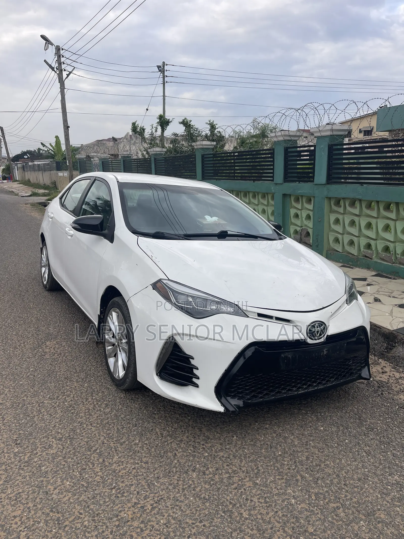 Toyota Corolla LE Eco Plus 4dr Sedan (1.8L 4cyl CVT) 2016 White