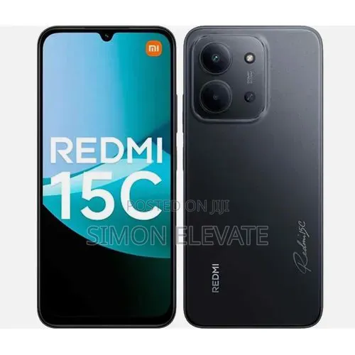New Xiaomi Redmi 15C 128 GB Black