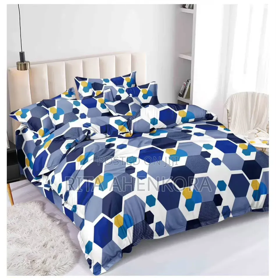 Beautiful Bedsheets Available in Double, Queen & King Sizes. 🛏
