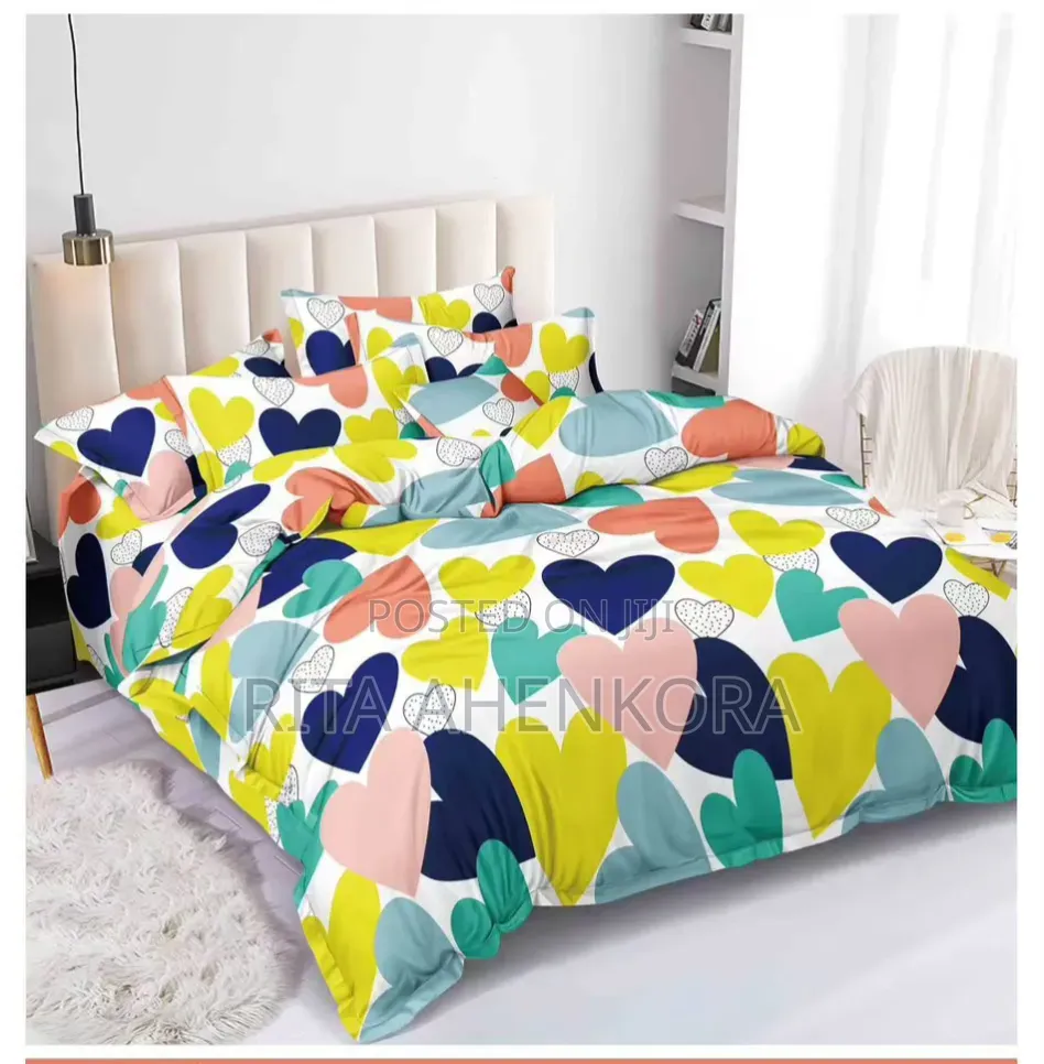 Beautiful Bedsheets Available in Double, Queen & King Sizes. 🛏
