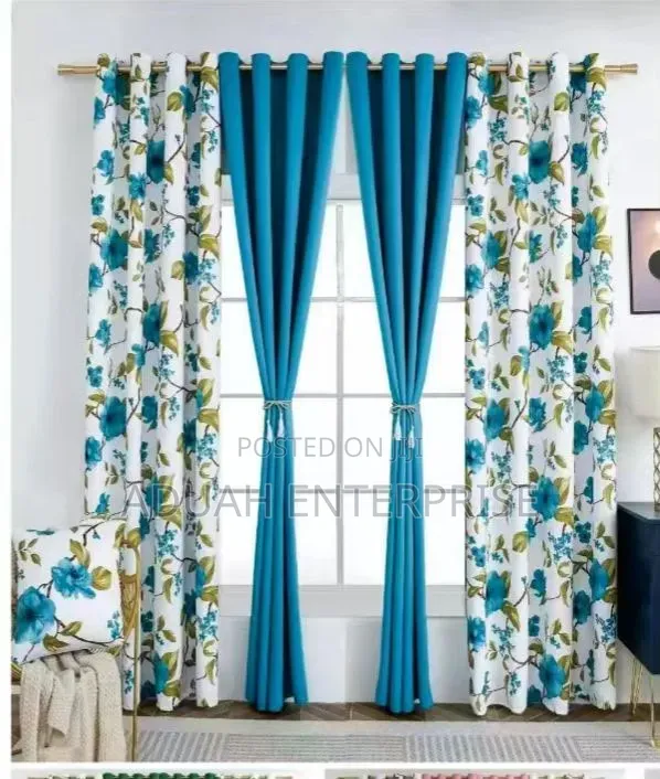 4 in 1 Window Curtains