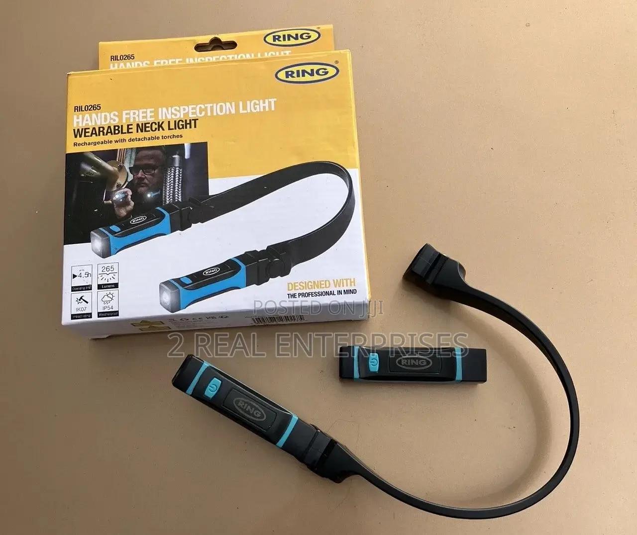 Ring Automotive RIL0265 Hands-Free Inspection Wearable Neck Light,