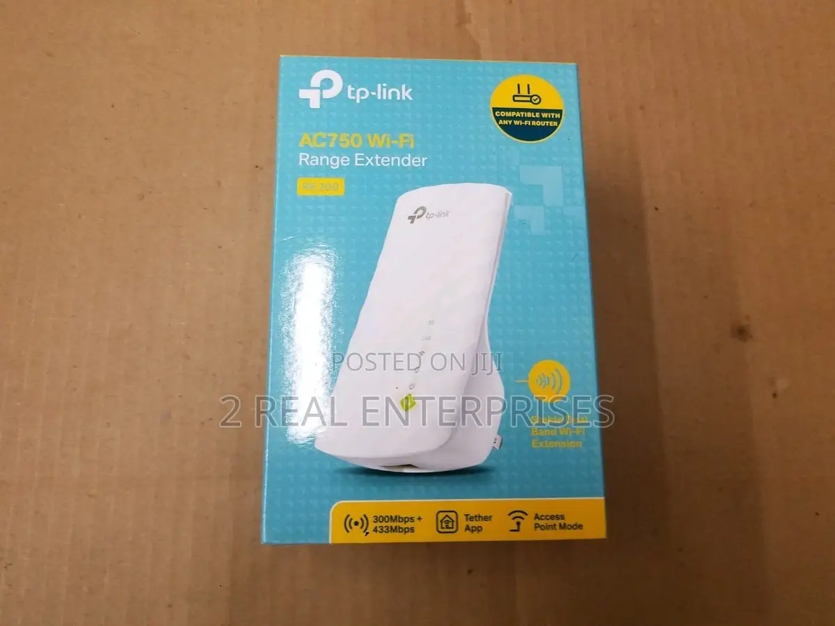 TP-Link RE200 AC750 Dual Band Wi-Fi Range Extender