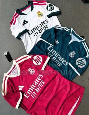 Real Madrid 2025/26 Home & Away Jersey