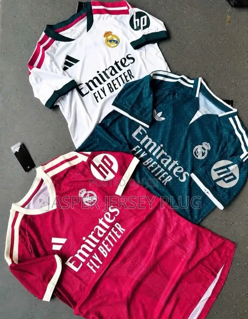 Real Madrid 2025/26 Home & Away Jersey