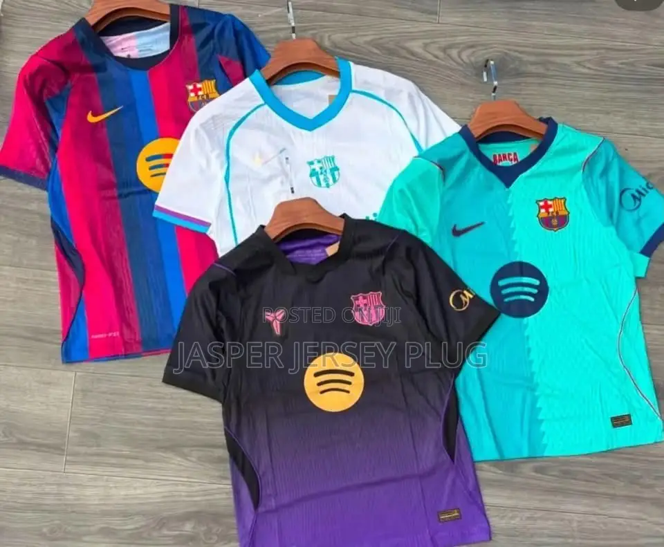 Barcelona 2025/26 Home & Away Jersey – Player Version