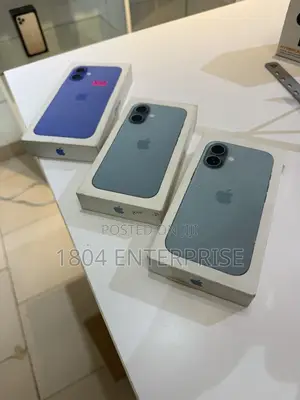 New Apple iPhone 16 128 GB Blue