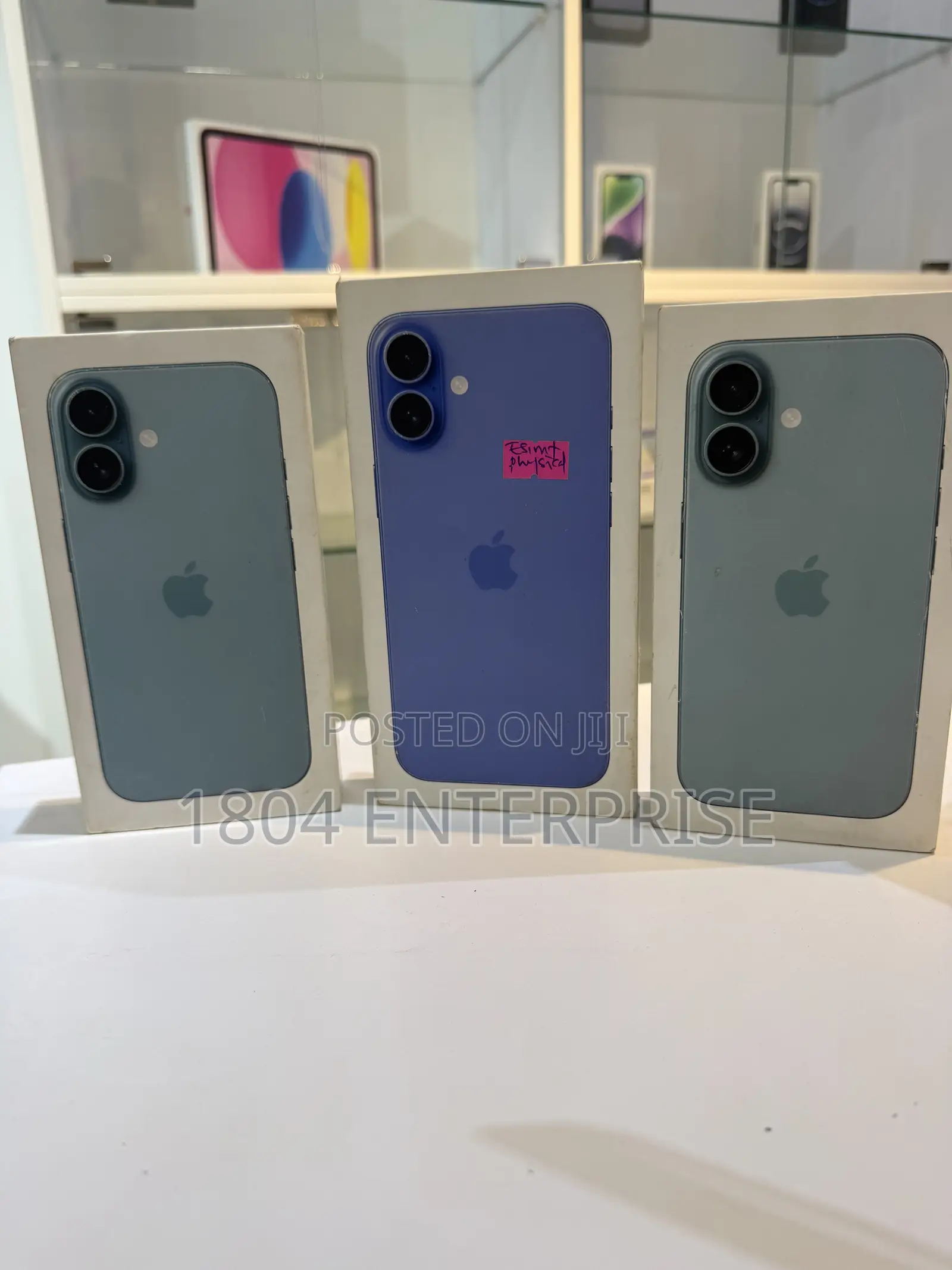 New Apple iPhone 16 128 GB Blue