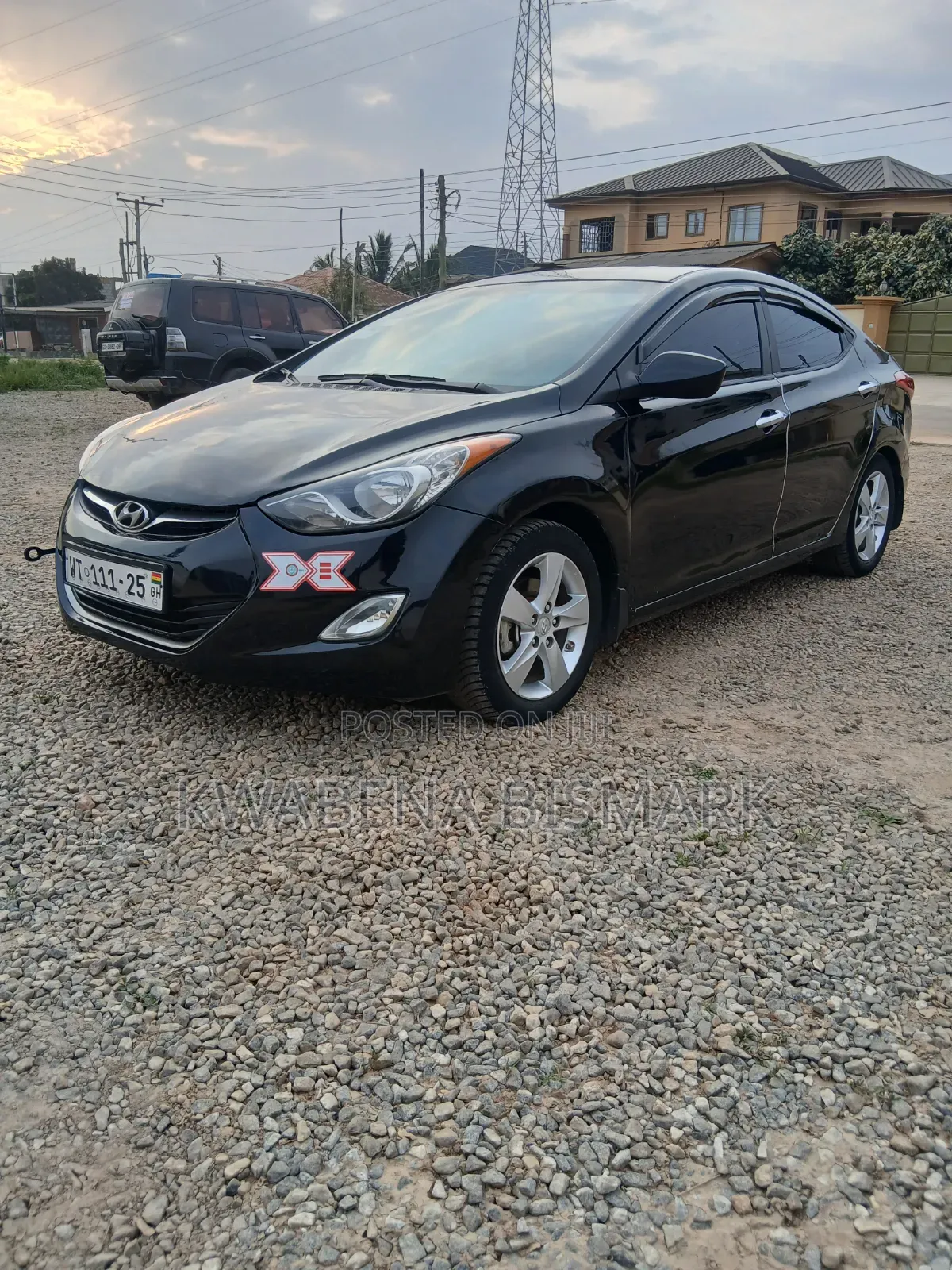 Hyundai Elantra 2013 Black