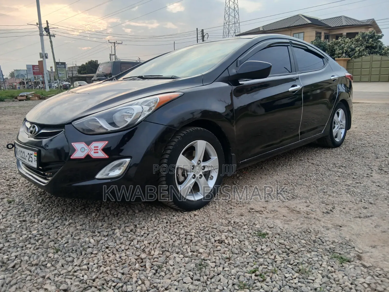Hyundai Elantra 2013 Black
