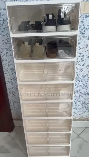 8 Cubes Plastic Storage Rack