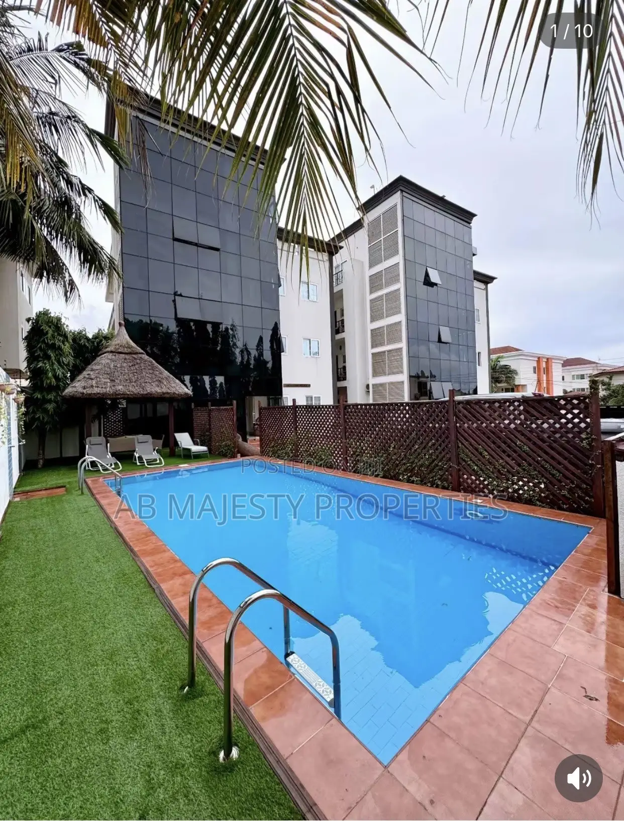 Furnished 2bdrm Apartment in Ab Majesty, Accra Metropolitan for rent
