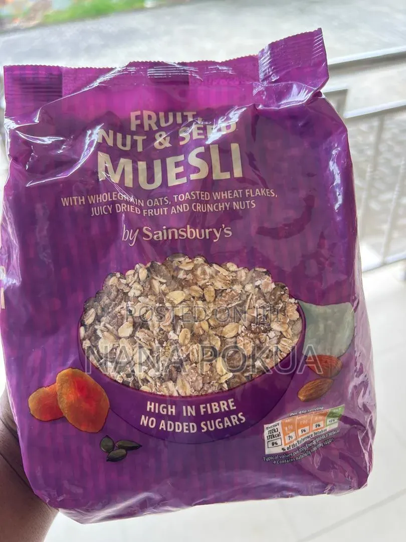 Protein Bars and Muesli