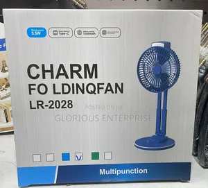 Adjustable Rechargeable Fan