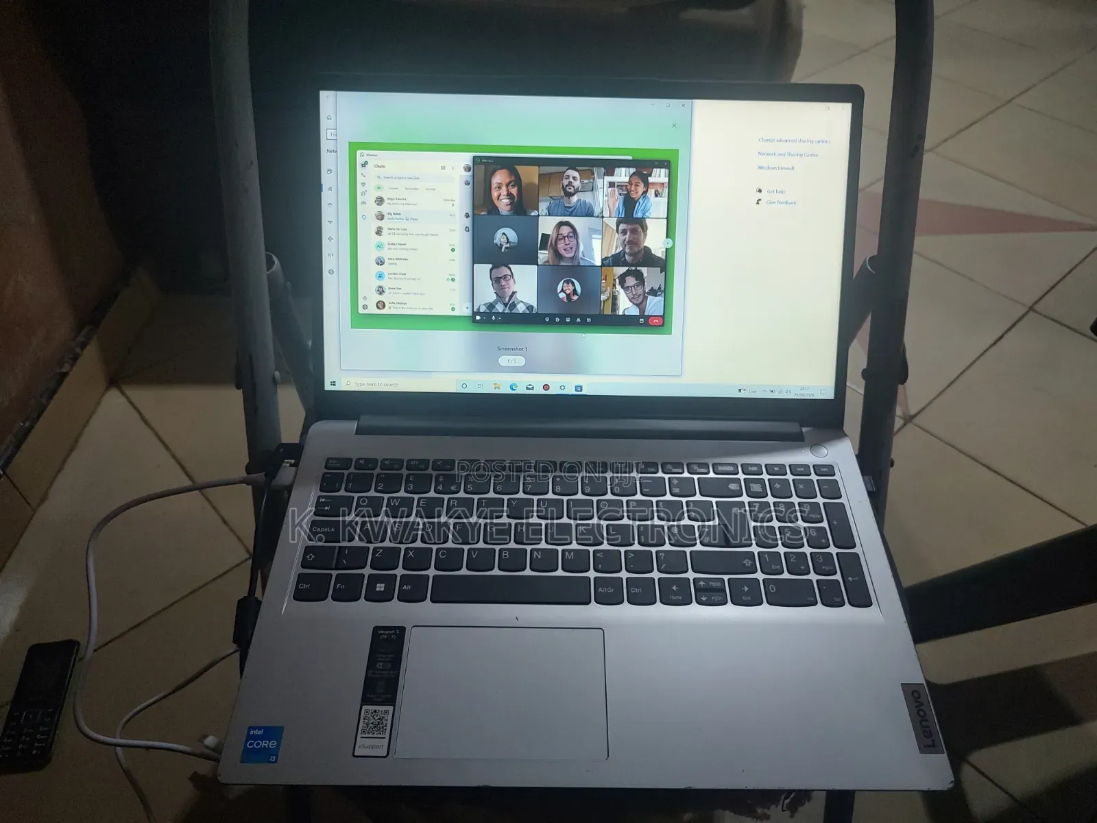 Laptop Lenovo IdeaPad 1 4GB Intel Core i3 SSD 256GB