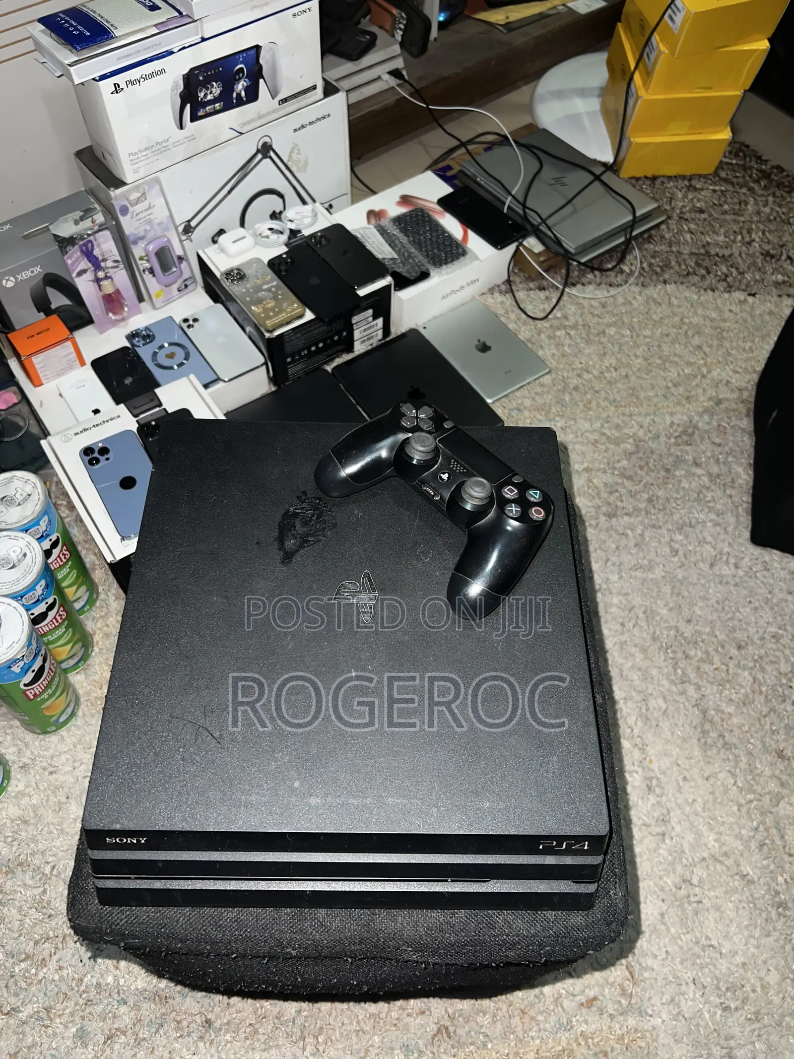 PlayStation 4 Pro With One Controller