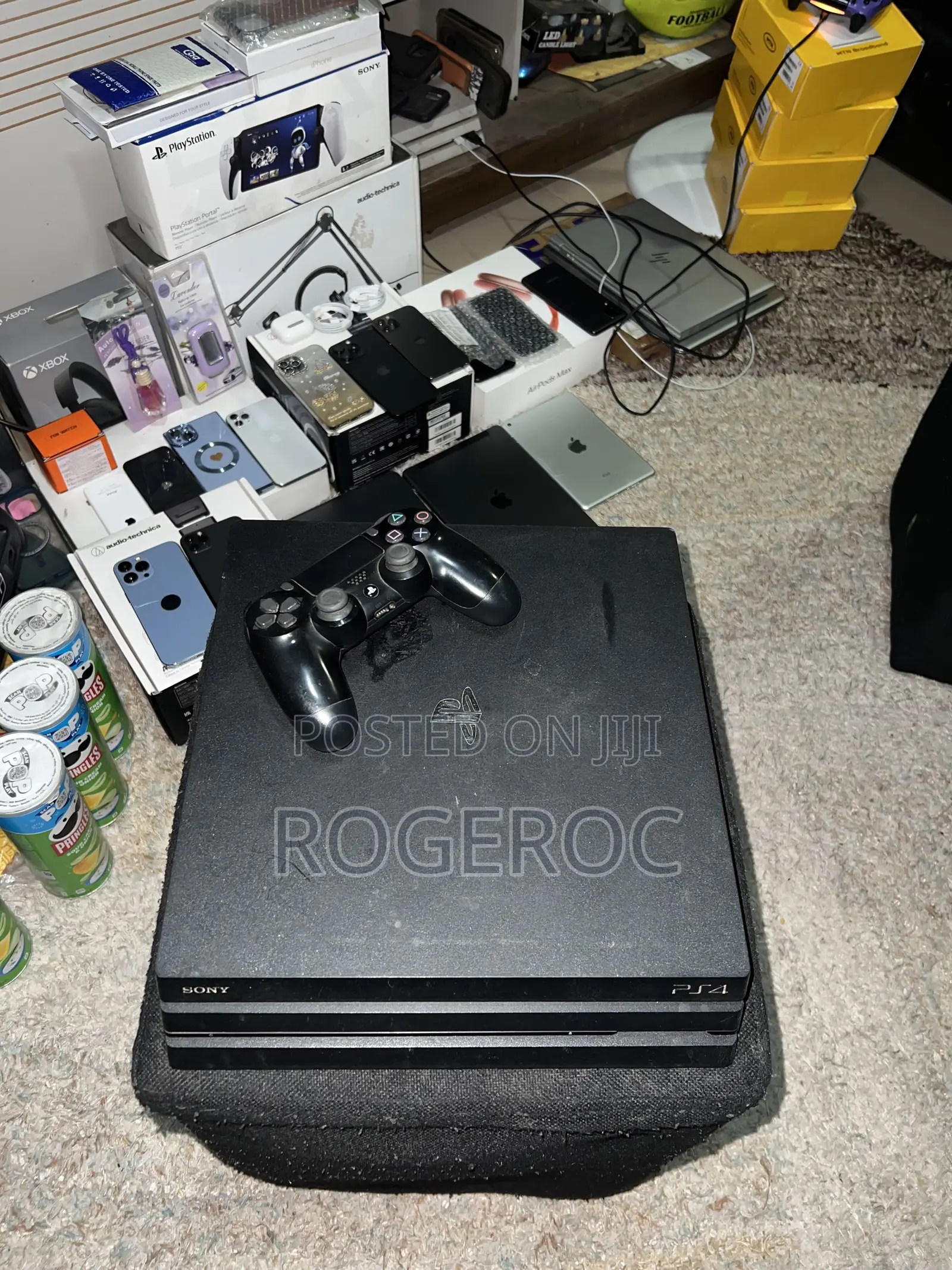 PlayStation 4 Pro With One Controller