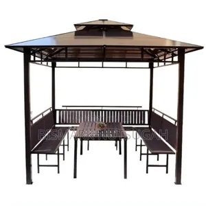 Outdoor Waterproof Gazebo Summer Hut