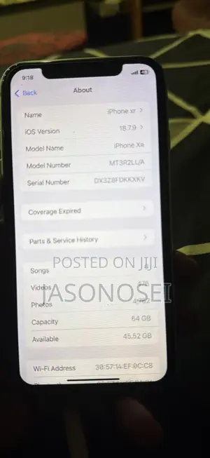 Apple iPhone XR 64 GB Blue