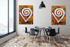 Adinkra Symbol Wall Art Decor/Traditional Ghana Cultural Wall Art