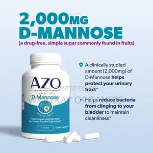 Azo Mannose 120 Capsules