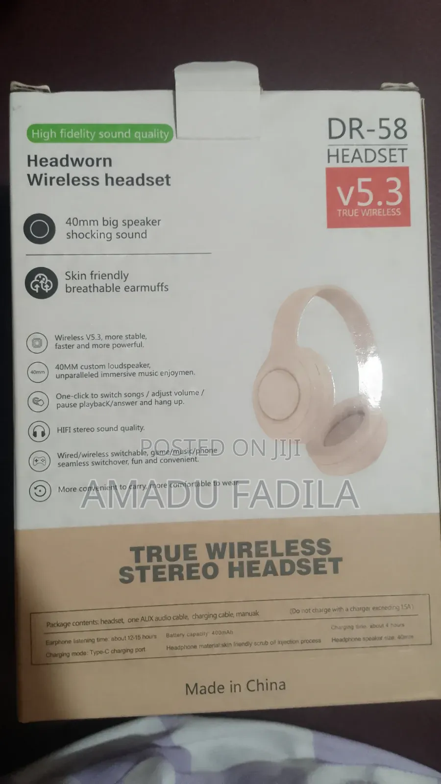 Headset Bluetooth