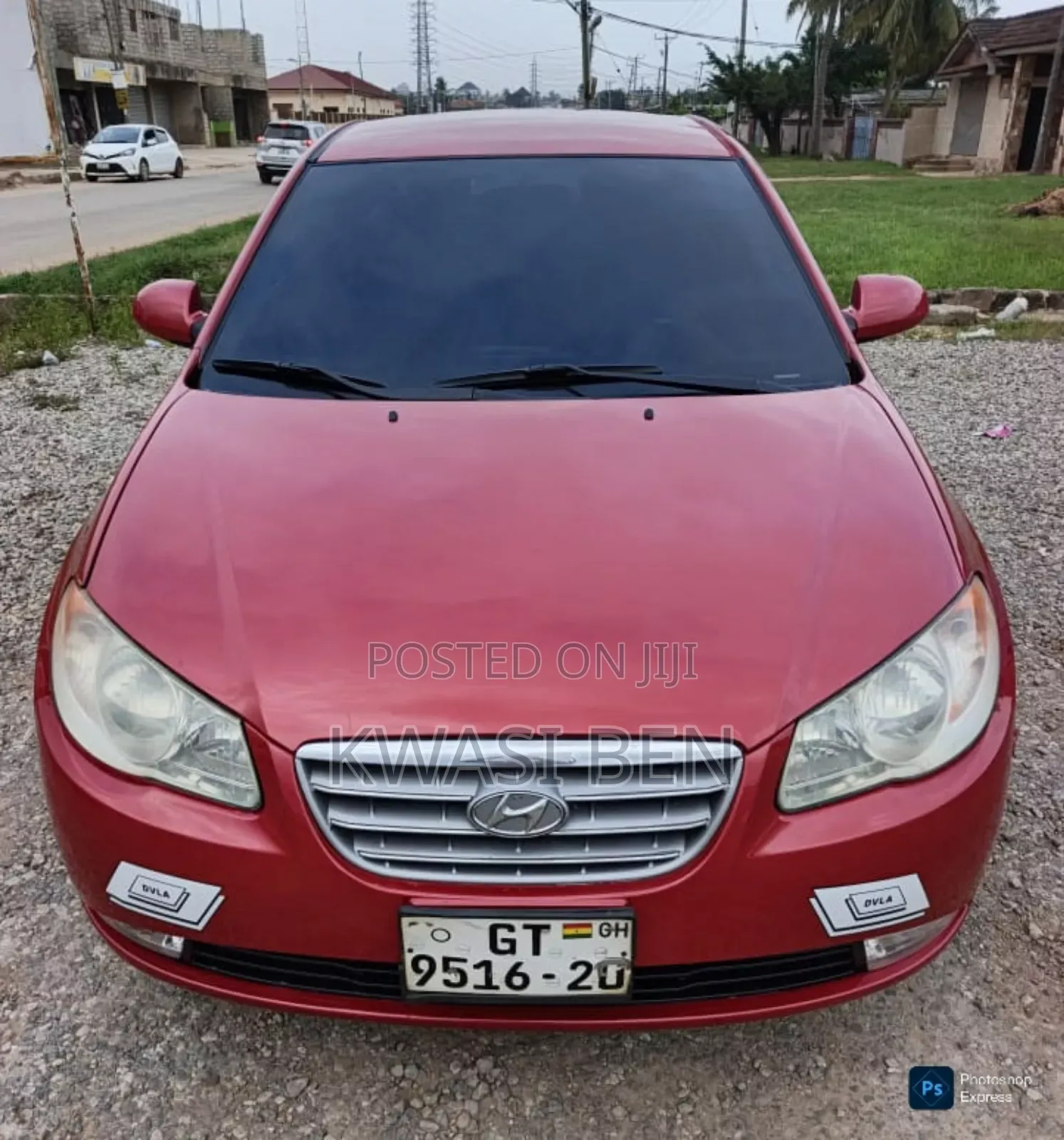Hyundai Elantra 2007 Red