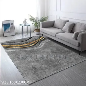 . Washable & Non-Slip 3D Center Carpet. (160/230cm)
