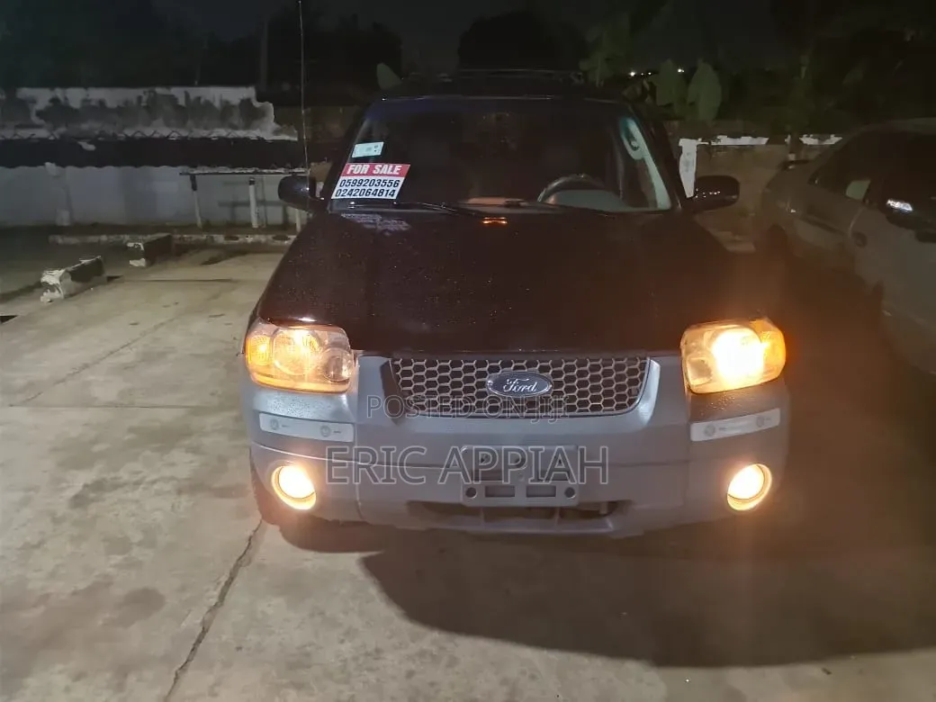Ford Escape Hybrid 2007 Black
