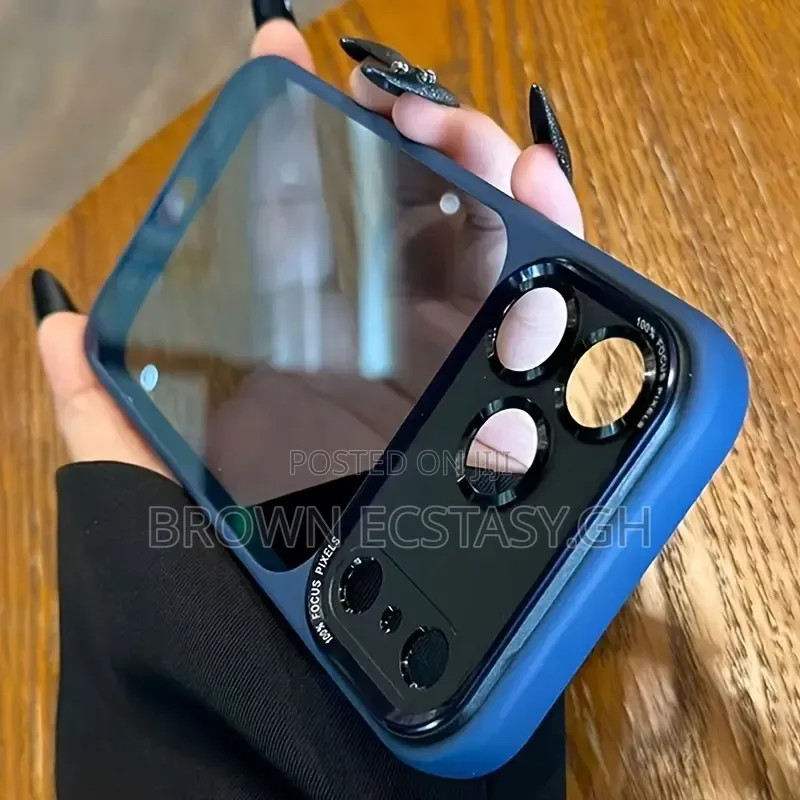 iPhone 17 Pro Max Two Toned Translucent Case