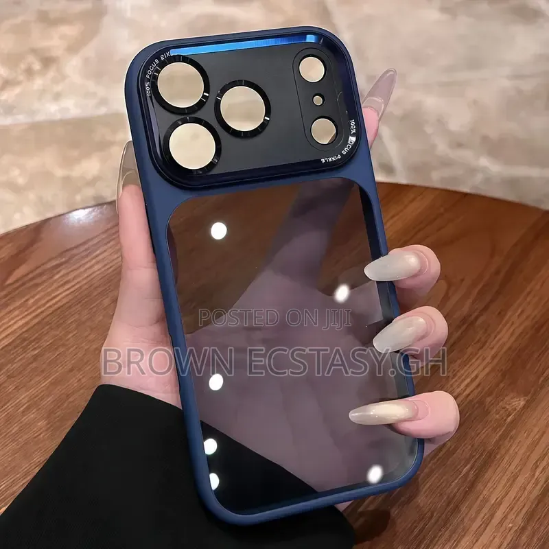 iPhone 17 Pro Max Two Toned Translucent Case