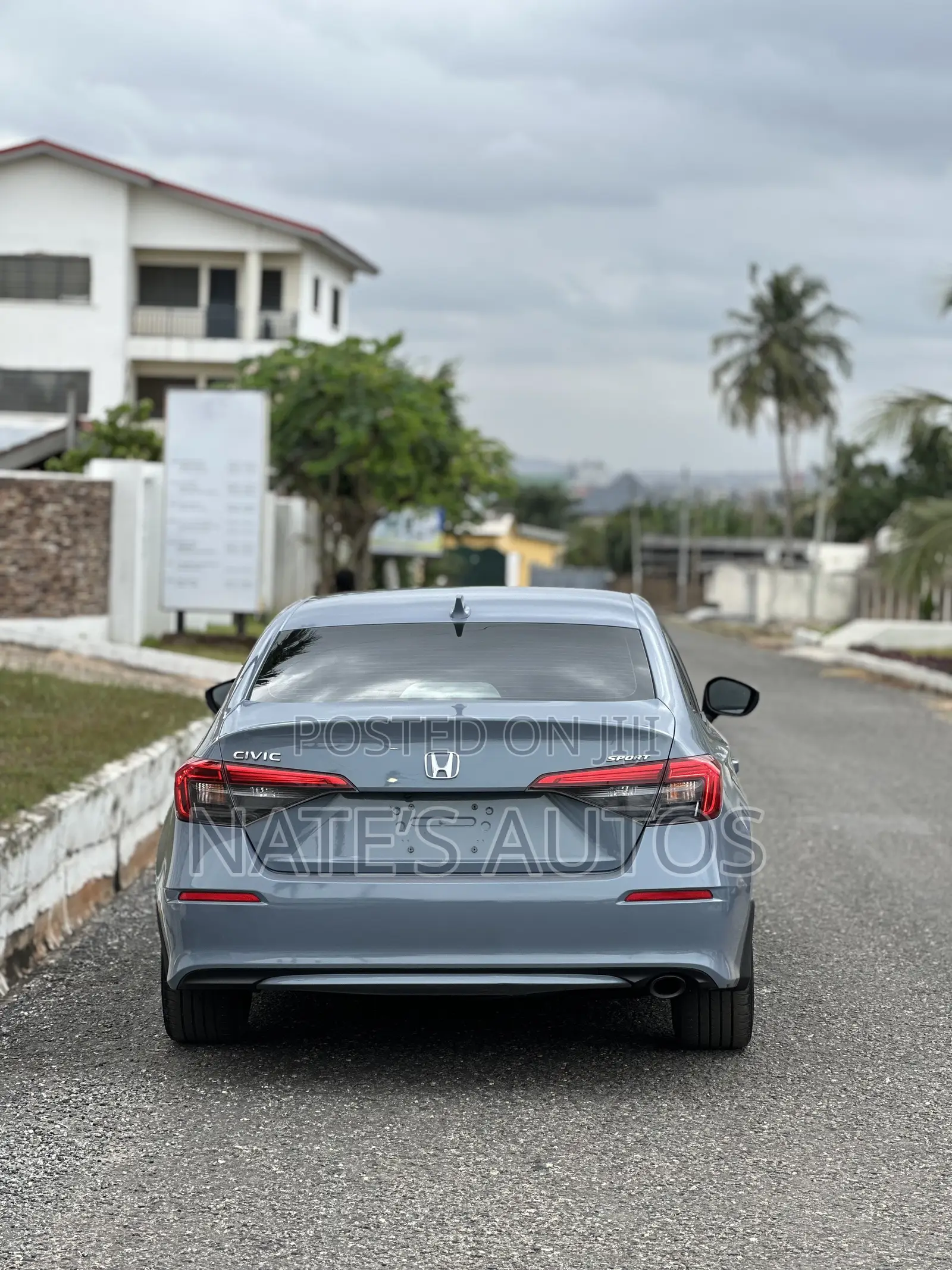 Honda Civic Sport CVT 2024 Blue