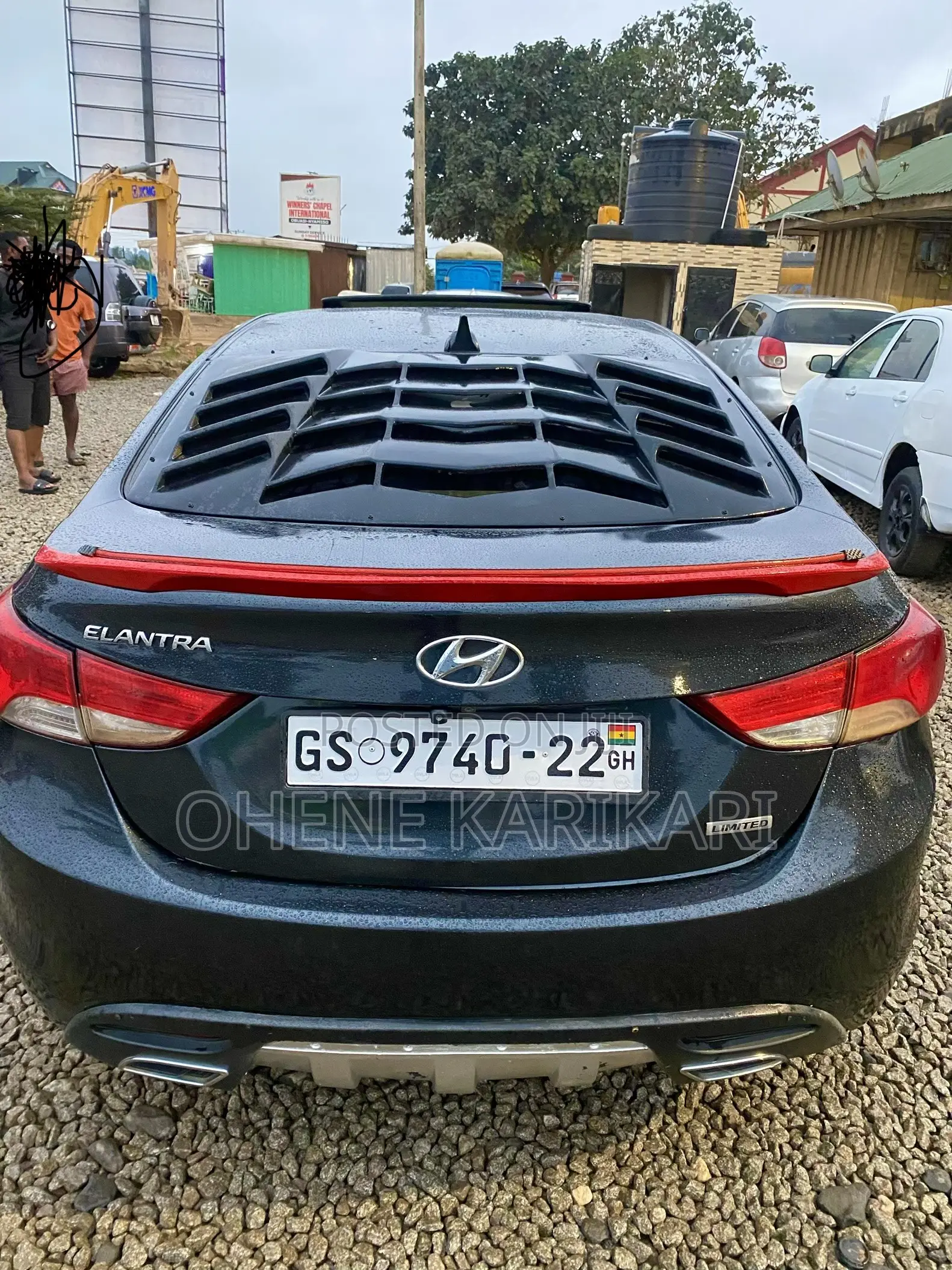 Hyundai Elantra 2012 Black