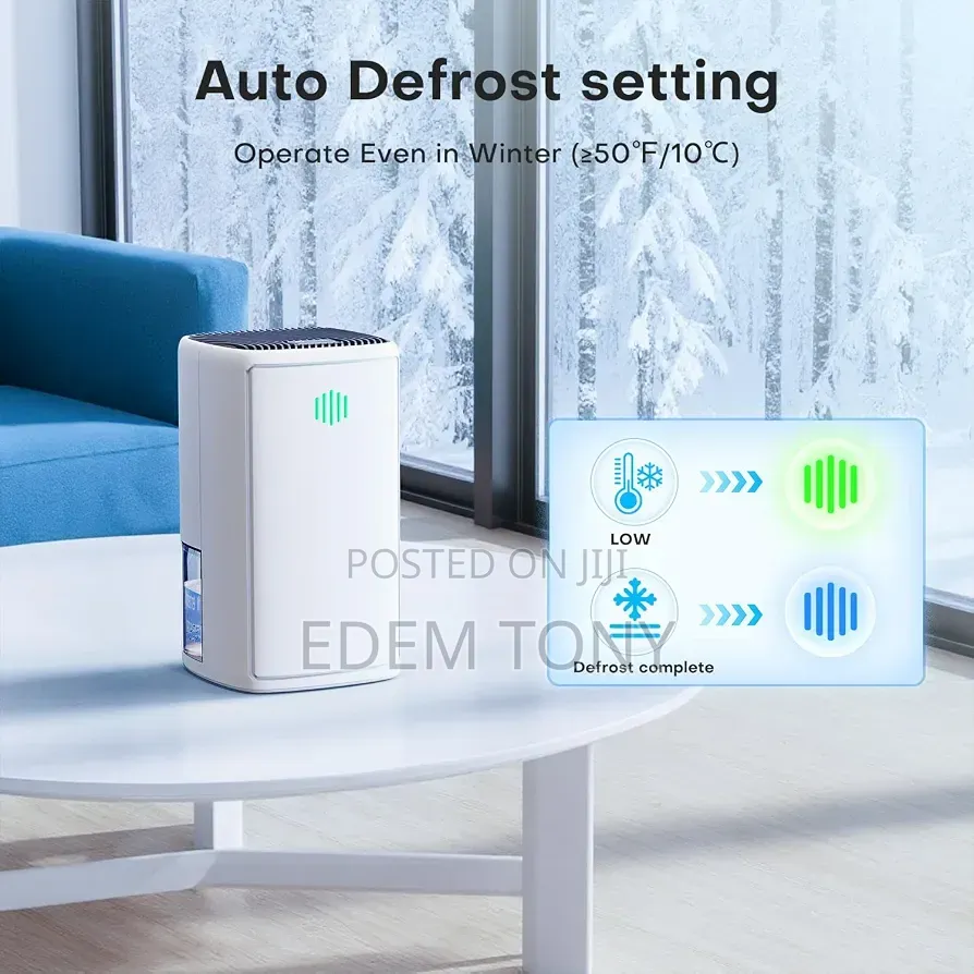CONOPU Dehumidifier 1100ml Quiet for Home or Office 20 M2 Auto Defrost