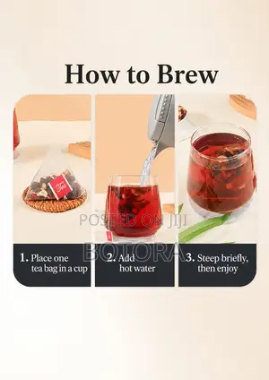 Premium Ginseng Six Treasures Herbal Tea - 2X Tea Per Bag & 67% More