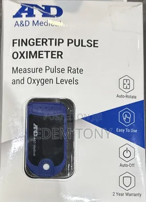 A&D Fingertip Pulse Oximeter UP-200
