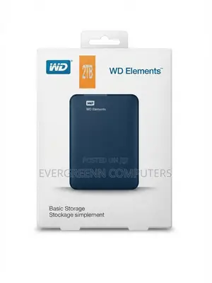 2tb Wd 2.5-Inch Sata SSD External Storage.
