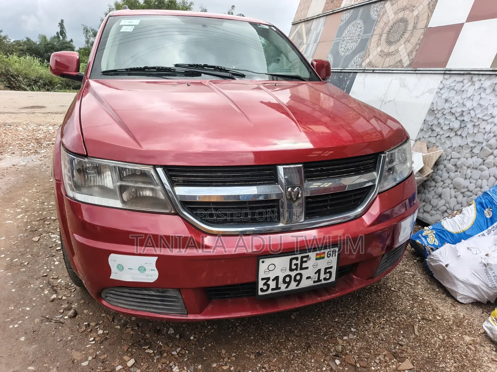 Dodge Journey 2011 Red