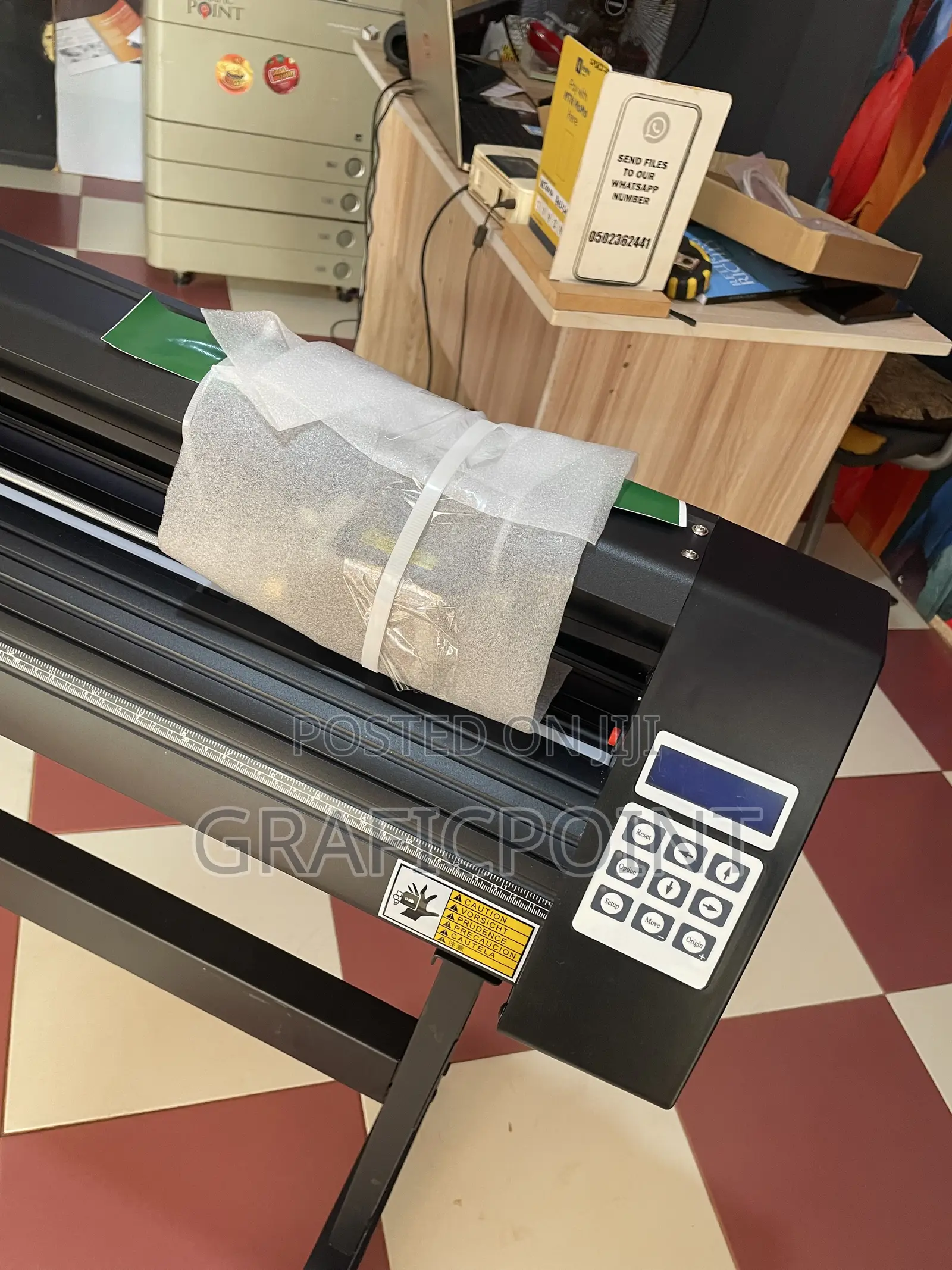 4.5ft Plotter With Free 38x38 Heatpress