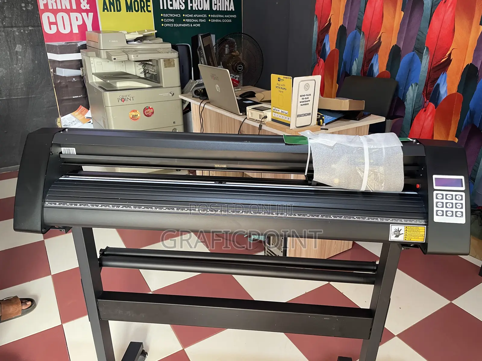 4.5ft Plotter With Free 38x38 Heatpress