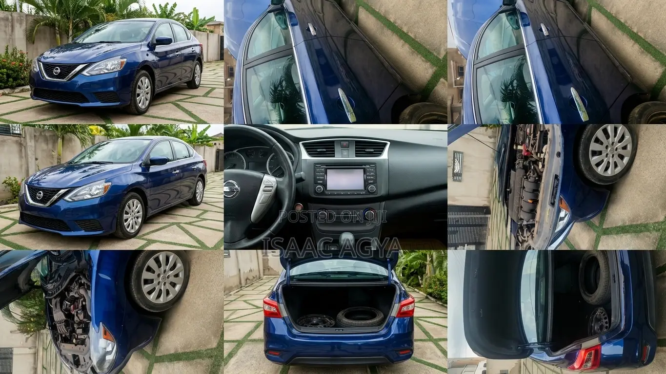 Nissan Sentra S 2018 Blue