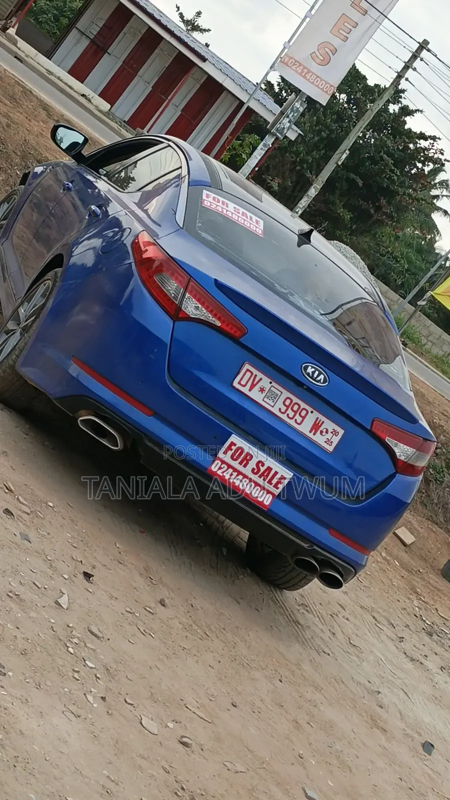 Kia K5 2012 Blue