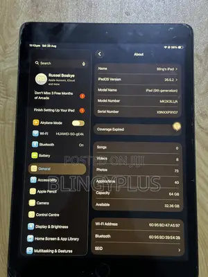 Apple iPad 10.2 (2021) 64 GB Gray