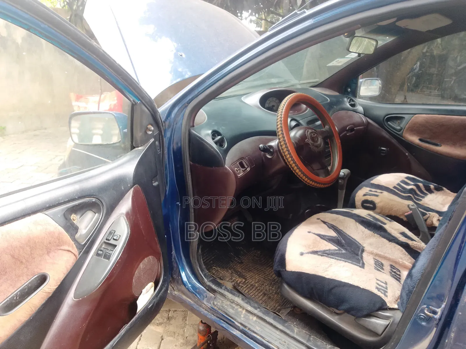 Toyota Echo Sedan 2005 Blue