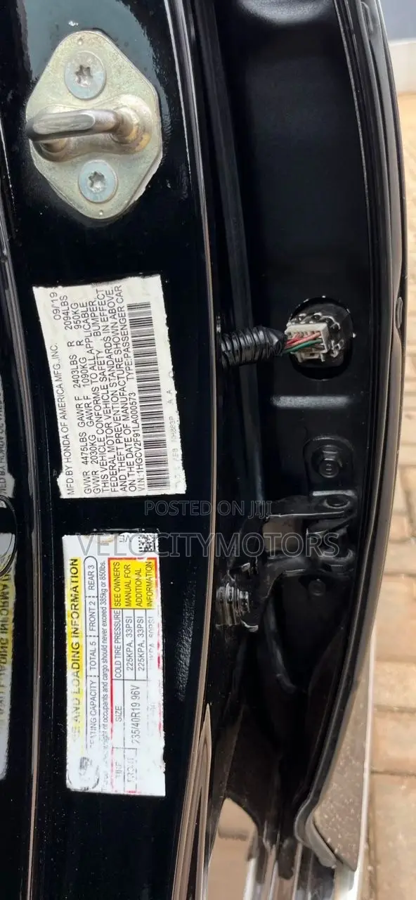 Honda Accord Touring 2.0T 2020 Black