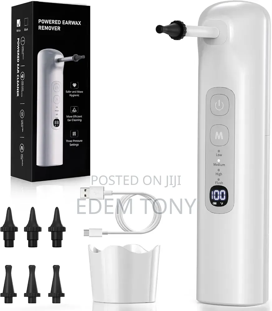 Electric Ear Wax Removal Kit, Ear Suction Wax Remover