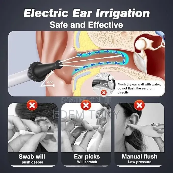 Electric Ear Wax Removal Kit, Ear Suction Wax Remover