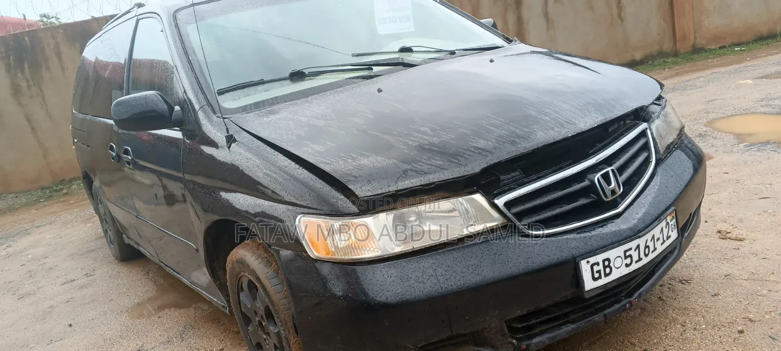 Honda Odyssey 2012 Black